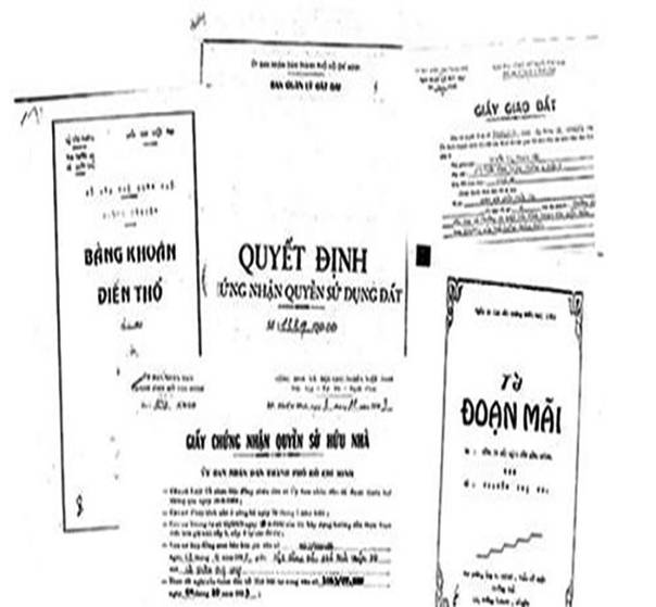 sổ trắng