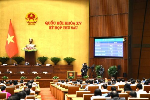 Hình ảnh Quốc hội thông qua luật tài nguyên nước năm 2023.jpg