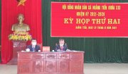 Kỳ họp thứ hai, HĐND xã, khóa XXI, nhiệm kỳ 2021-2026
