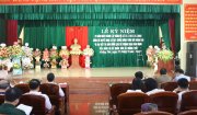 Lễ kỷ niệm 75 năm Ngày thành lập Đảng bộ xã Hoằng Tiến, tiền thân là Chi bộ Đô Lương (31/3/1947- 31/3/2022); Công bố Quyết định công nhận xã đạt chuẩn nông thôn mới nâng cao năm 2021 và ra mắt cuốn sách Lịch sử Phong trào đấu tranh cách mạng của Đảng bộ và nhân dân xã Hoằng Tiến (1947- 2022)