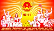 Ngày Pháp luật Việt Nam (9/11): Hướng mọi tổ chức, cá nhân sống và làm việc theo pháp luật