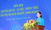 Tuyên truyền về chuyển đổi số đến Hội viên Hội phụ nữ