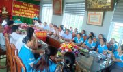 Hội LHPN xã Hoằng Tiến tọa đàm kỷ niệm 94 năm ngày thành lập hội LHPN Việt Nam (20/10/1930 - 20/10/2024) và tổng kết hoạt động công tác hội phụ nữ năm 2024
