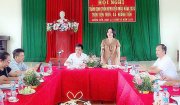 Thẩm định thôn đạt chuẩn thôn nông thôn mới kiểu mẫu Tiền Thôn xã Hoằng Hoằng Tiến