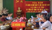 Hội CCB xã Hoằng Tiến Tổ chức tọa đàm kỷ niệm 35 năm ngày truyền thống hội CCB Việt Nam và tổng kết công tác Hội năm 2024