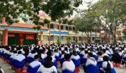 Hội CCB xã Hoằng Tiến tuyên truyền truyền thống yêu nước cho thế hệ trẻ